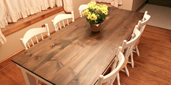 DIY Farmhouse Table Tutorial