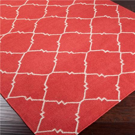 Shades of light coral rug