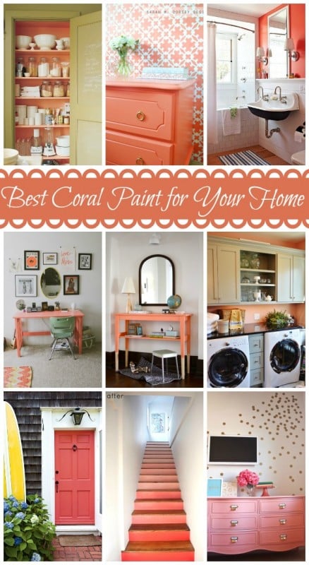 Best Colors for Your Home, Coral Paint colors