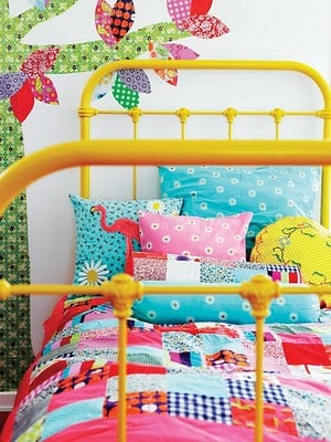 It's Lizey Lou yellow bed
