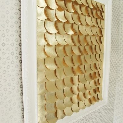 Houzz fish scale wall art