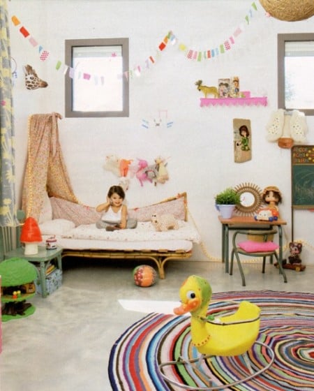 Kids colorful bedroom