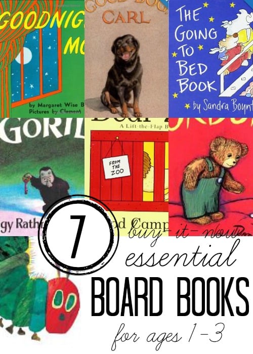 7 Essential Children's Books for Ages 1-3, via Tipsaholic