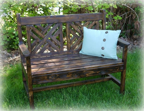 Red Hen Home build a woven bench 2