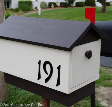 build a diy mailbox, Four Generations One Roof