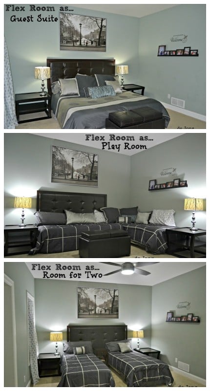 flex room - guest suite, play room, room for two
