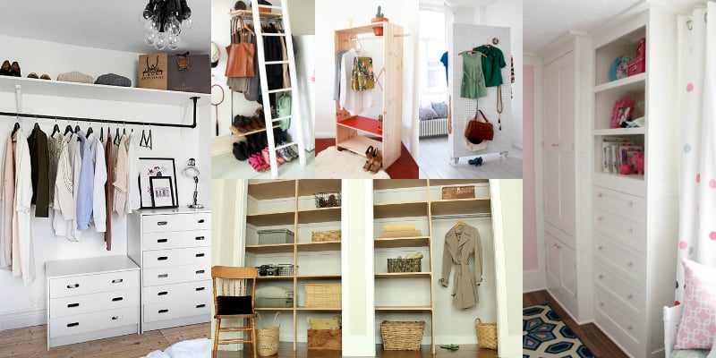14 Creative Closet Solutions to Organize and Add Storage Space