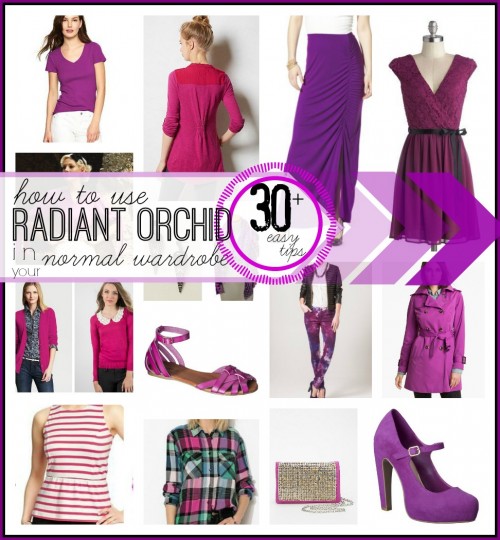 Radiant Orchid Fashion