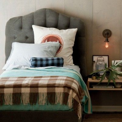 Boy's bedroom inspiration via Remodelaholic.com